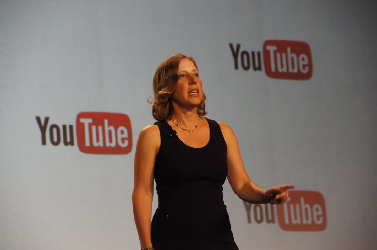 YouTube CEO Susan Wojcicki at the VidCon conference in 2015.