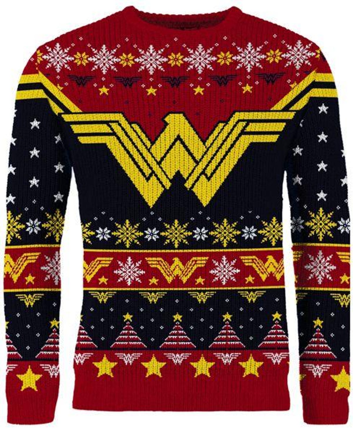 Wonder Woman Old Glory women's sweater
