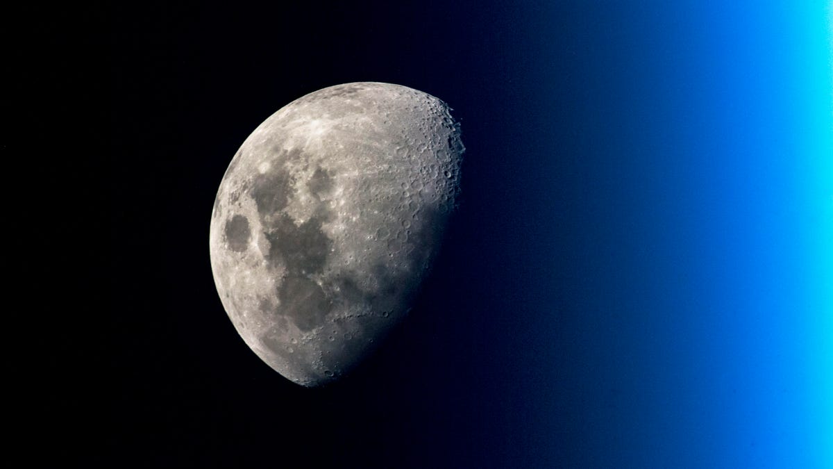 The moon, as seen from space.