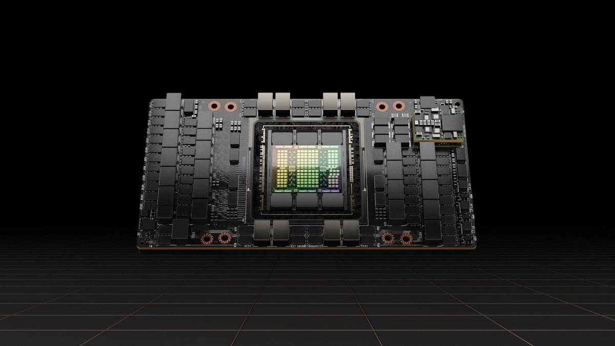 Nvidia Hopper H100 chip