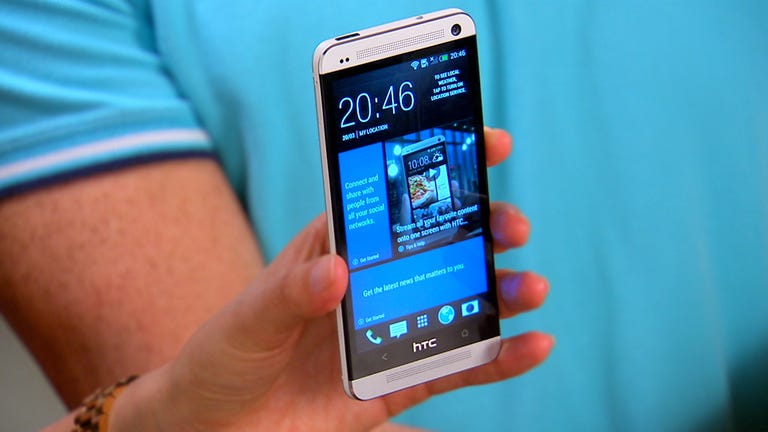 Unboxing a hot, new smartphone, the HTC One