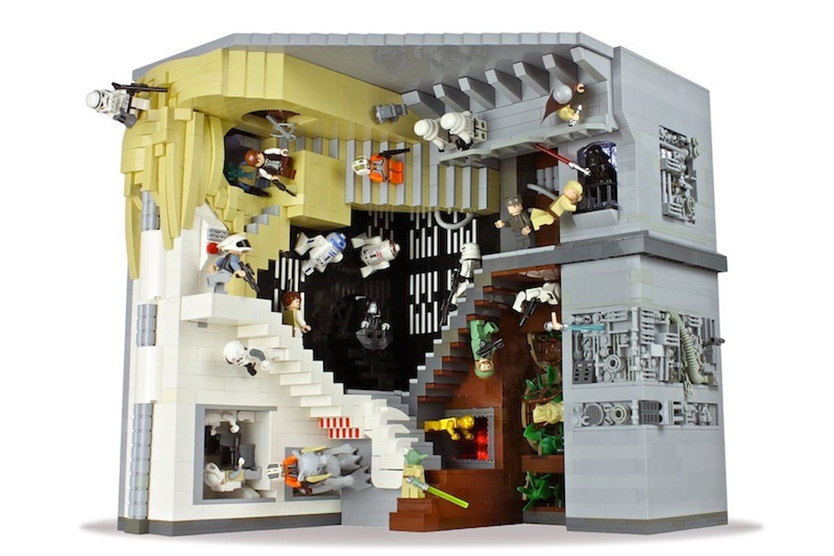 Lego Star Wars diorama