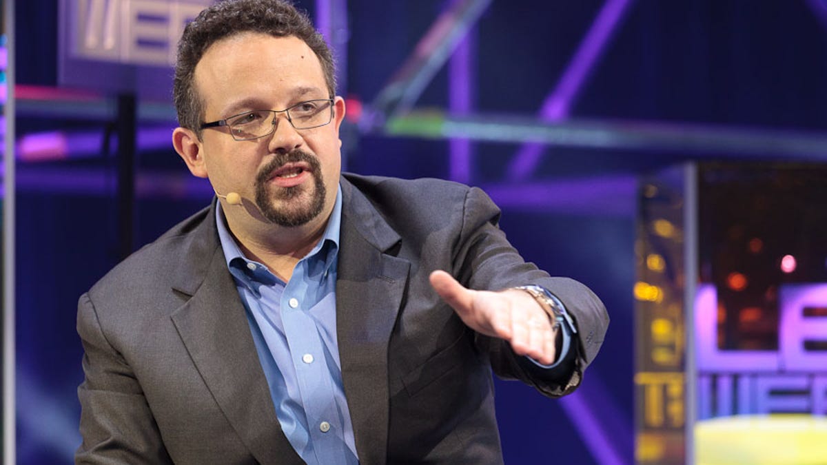 Evernote CEO Phil Libin speaking at LeWeb.