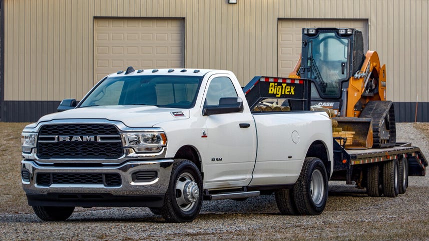 Towing 35,100 pounds in the 2019 Ram Heavy Duty truck