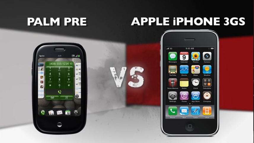 Palm Pre vs. iPhone 3GS
