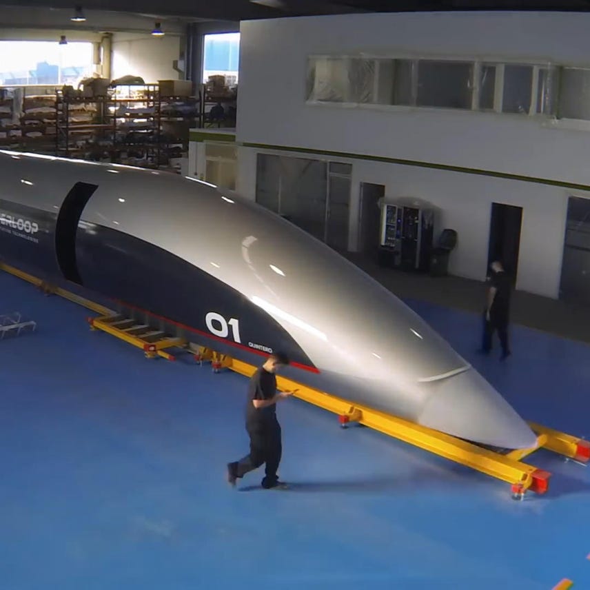 First Hyperloop passenger pod revealed