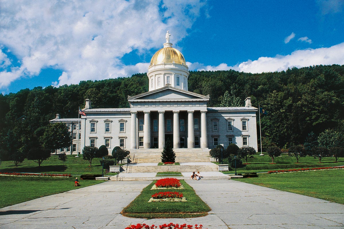 The Vermont State Capitol in Montpelier