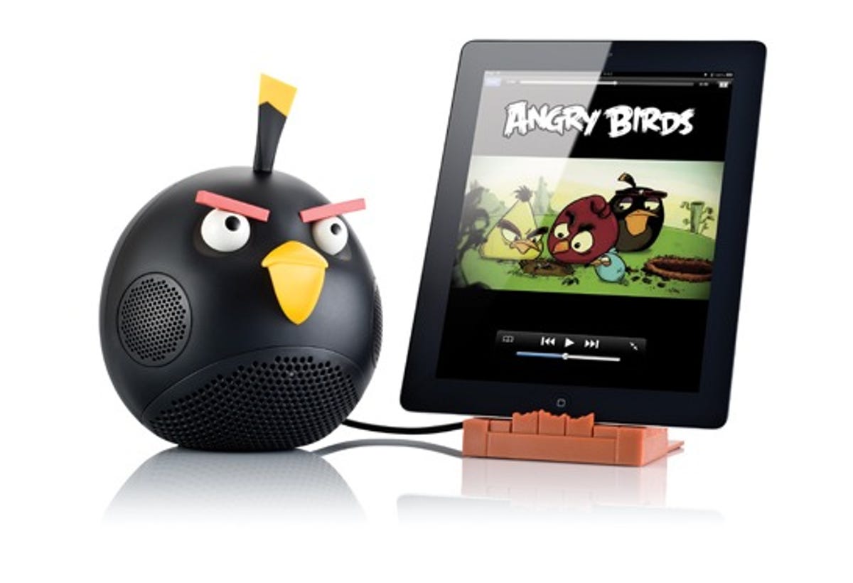 Angry Birds speaker dock