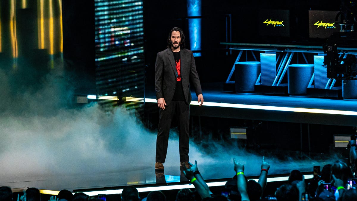 Wees tevreden software twintig Keanu Reeves to star in Cyberpunk 2077, with release date of April 2020 -  CNET