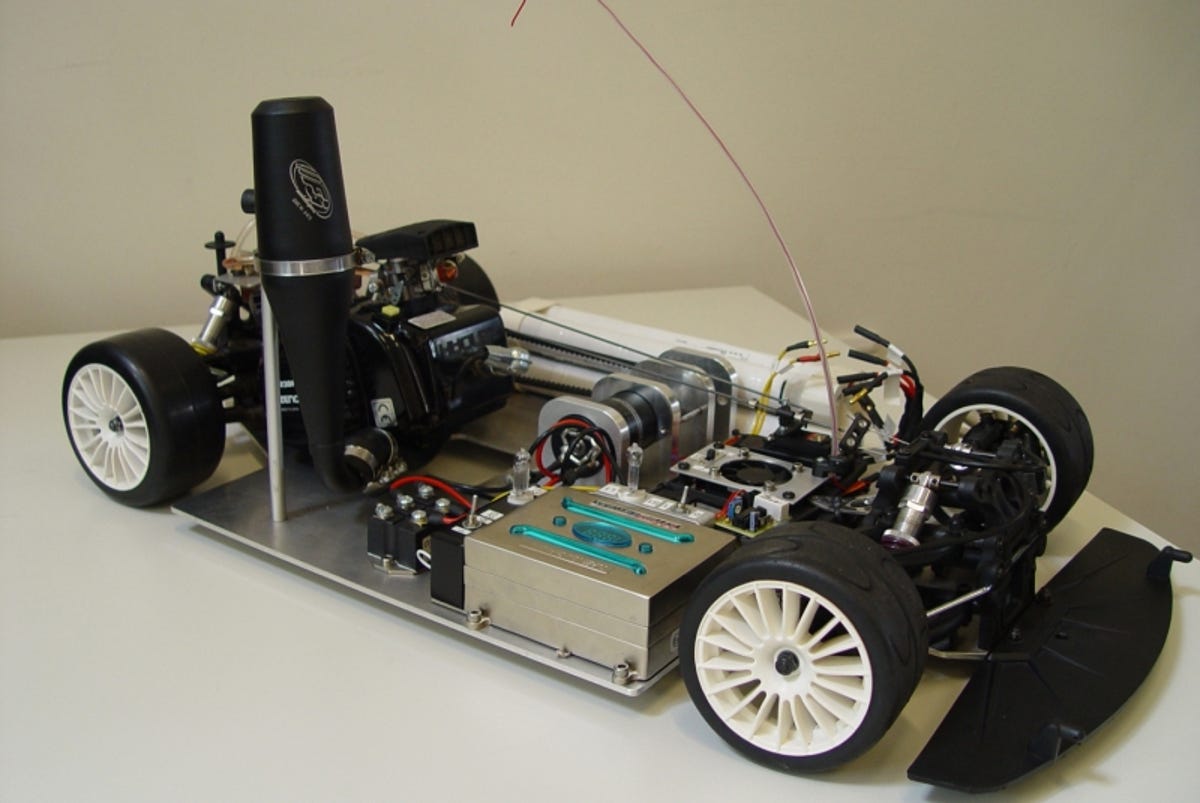 electric model car