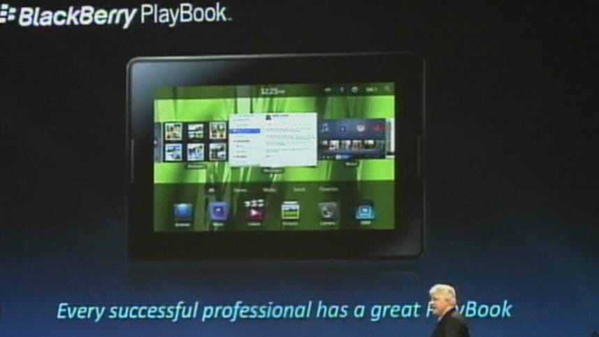 RIM unveils BlackBerry PlayBook