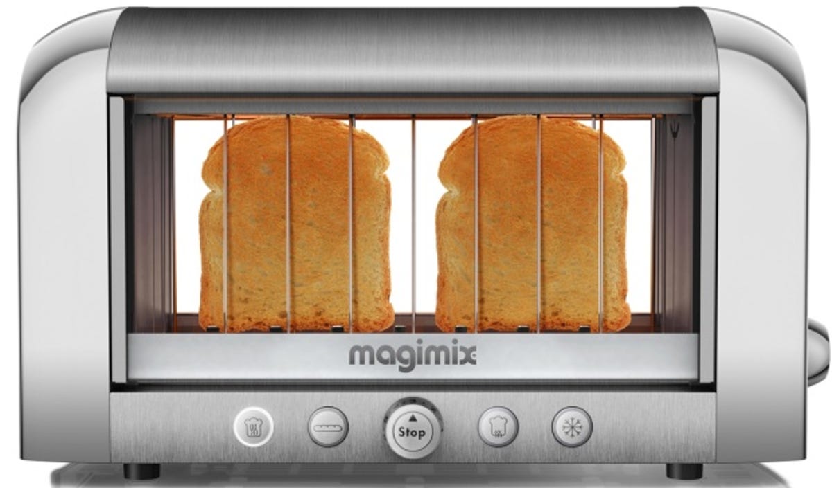 11526 Brushed Vision 2-Slice Toaster by Magimix
