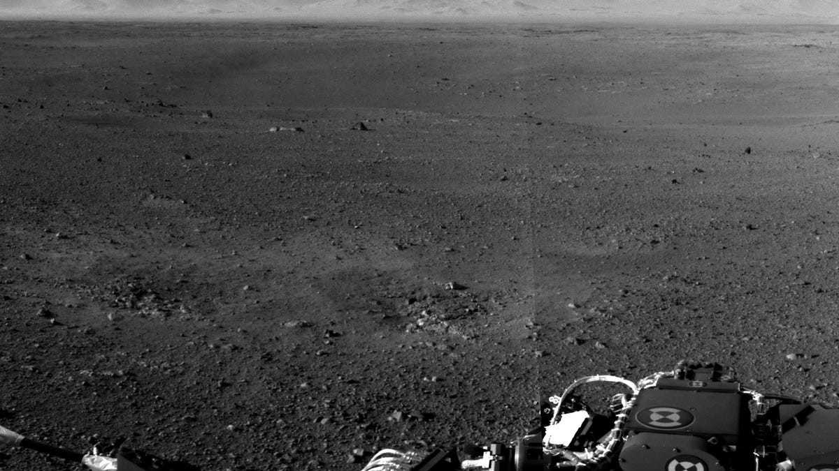 Rover image from Mars