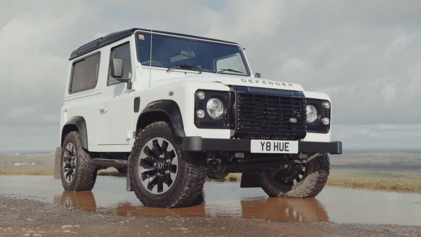 The Land Rover Defender Works V8 is gloriously silly