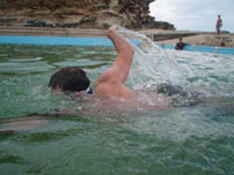 Swimming with the waterproof iPod Nano