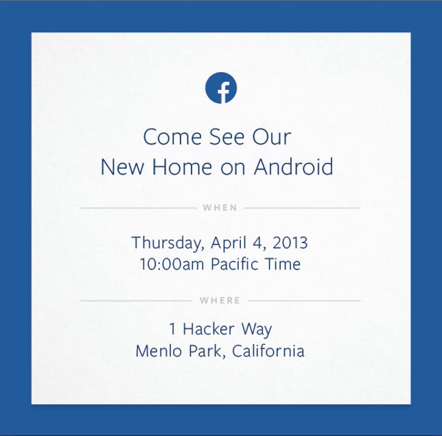 facebook android home press invite