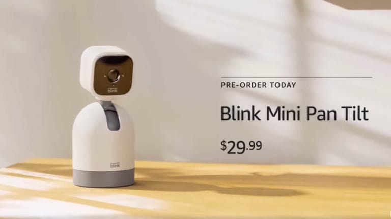 Amazon Blink Mini Pan Tilt security camera