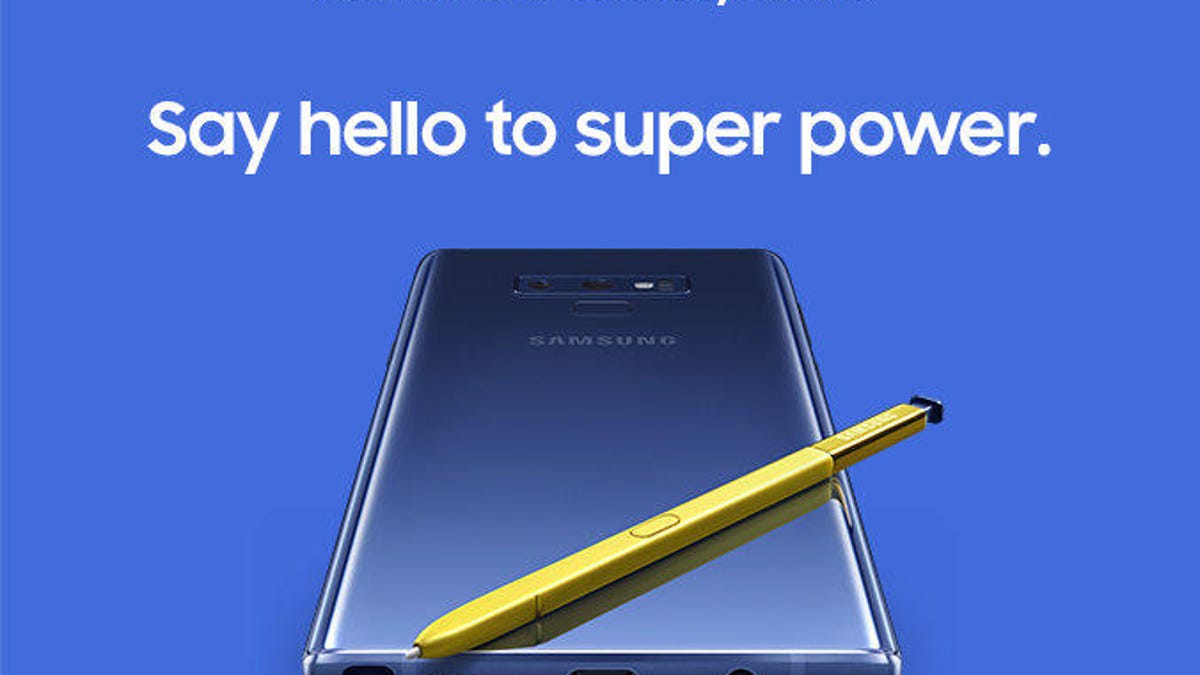 The Galaxy Note 9