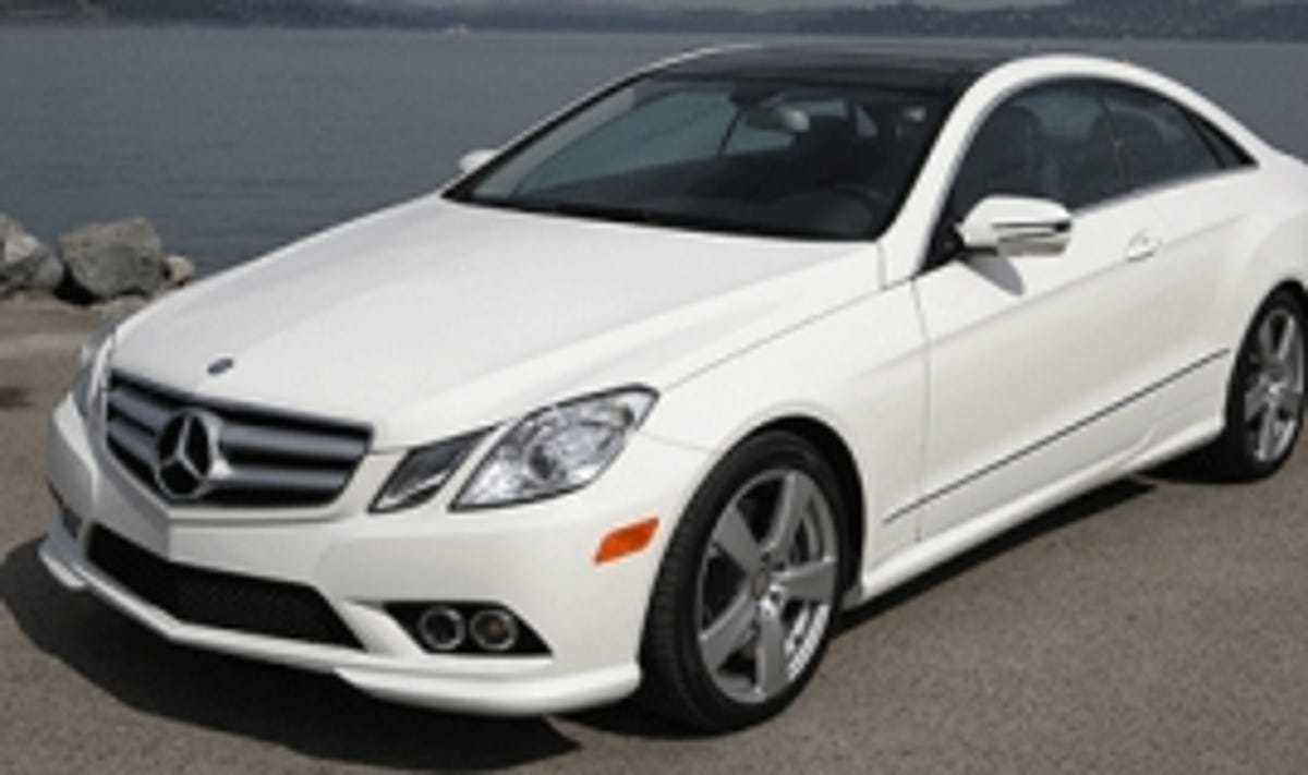 The stunning, sort-of-affordable Mercedes E550 Coupe