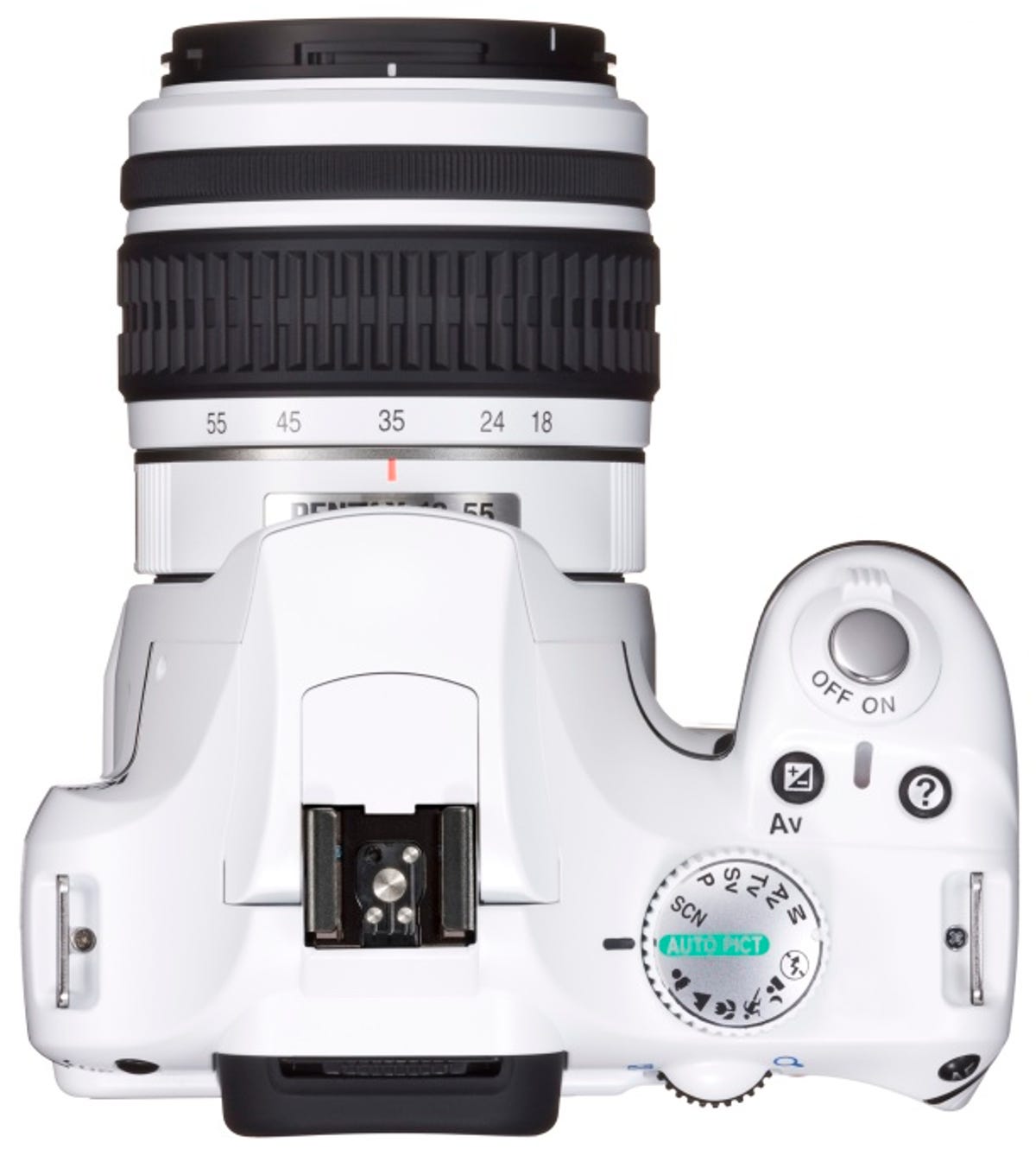 Pentax's limited-edition white K2000.