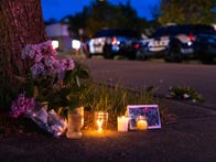 <p>A memorial honors the victims of a shooting in Buffalo, New York, on Saturday.</p>