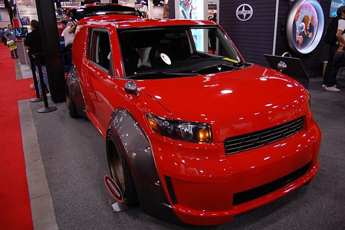 This custom Scion at the 2009 SEMA Show was hard to miss.