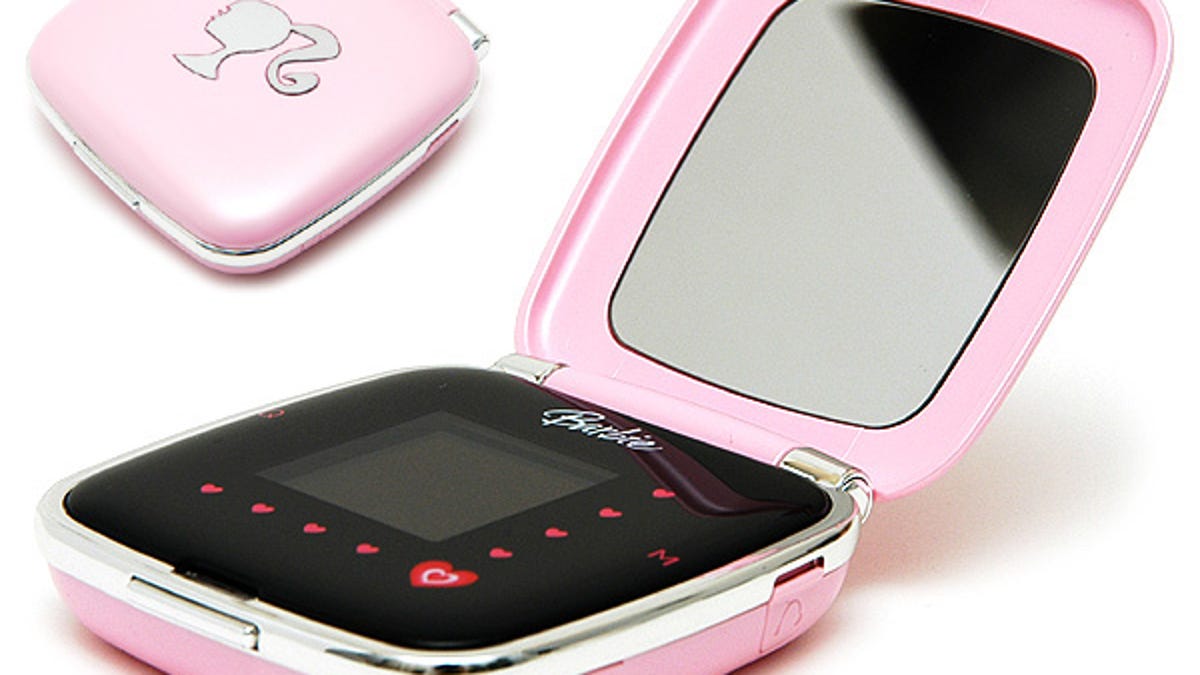 Shocker: 'Barbie' MP3 player is pink - CNET