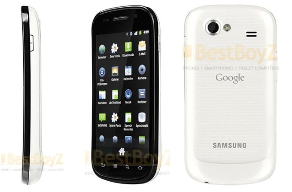 White Google Nexus S