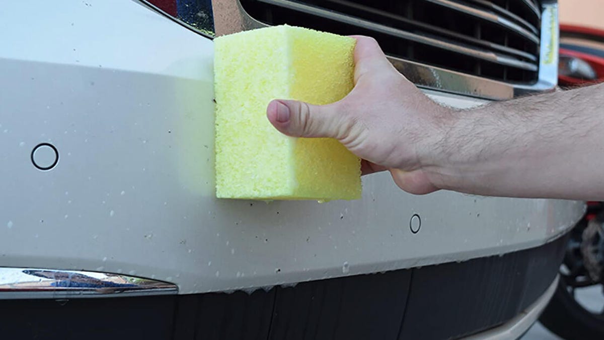 SONAX Insect Care Sponge - best bug remover for cars. Car cleaning