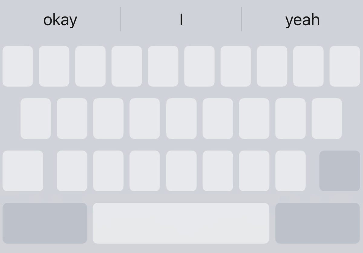 A phone keyboard with blank keys