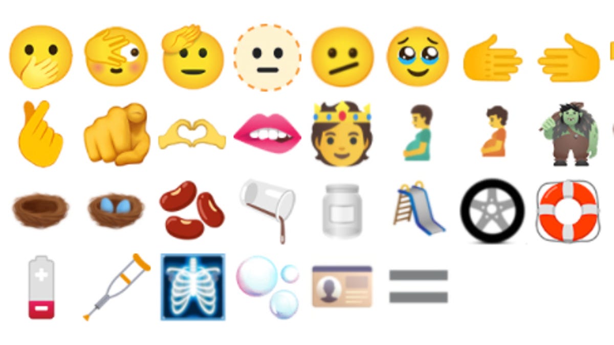 Unicode adds 37 new emoji with version 14 - CNET