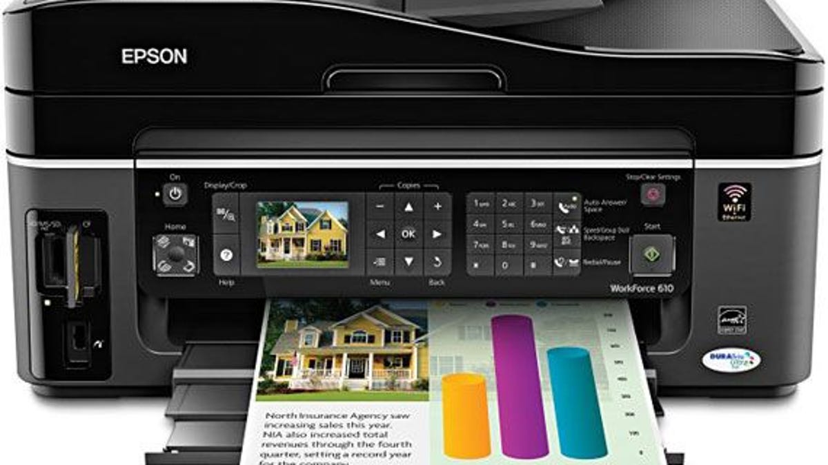 WorkForce? This Epson all-in-one is more like a workhorse, able to crank out nearly 40 pages per minute.