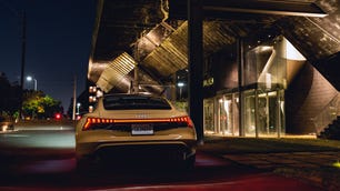 2022 Audi E-Tron GT in Tactical Green