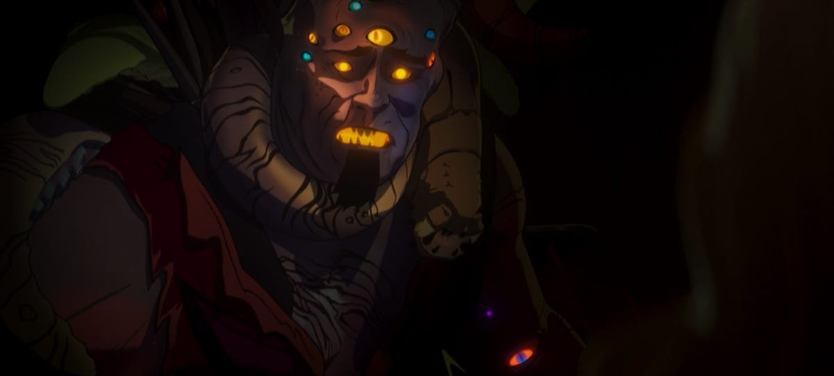 Demonic Doctor Strange Supreme in Marvel's What If... ?