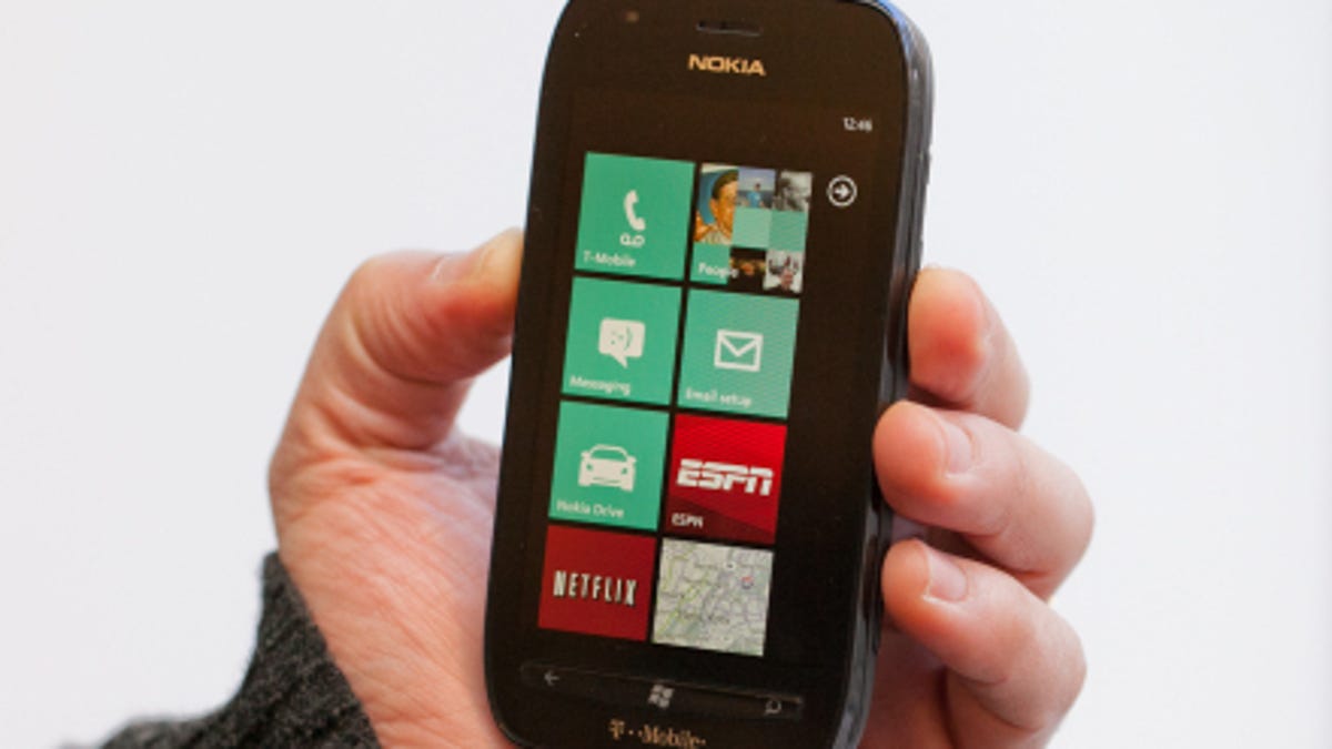 Nokia&apos;s Lumia 710 is among the phones that work with Skype.