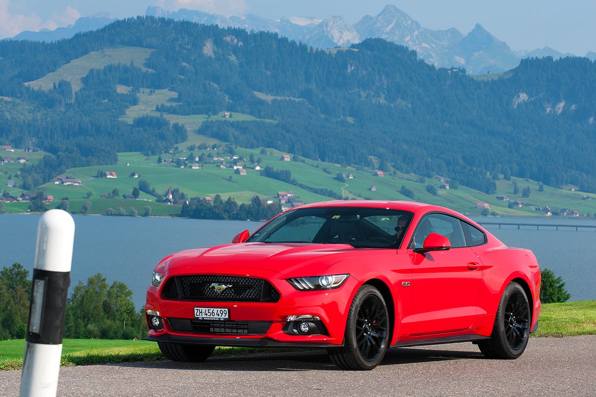 Ford Mustangs Around the World