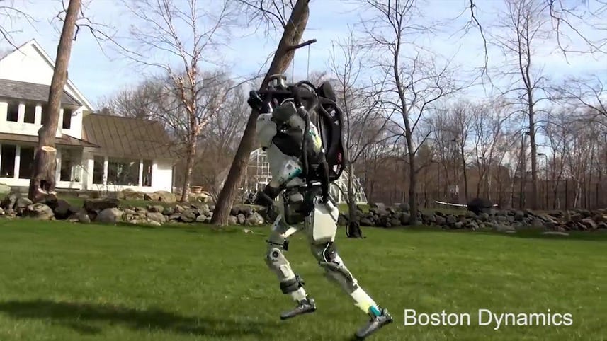 Boston Dynamics' Atlas robot can run, not just backflip