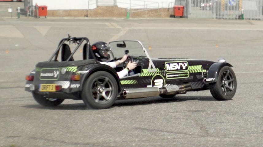 Learning to drift a Caterham might be the best way to spend your track day money