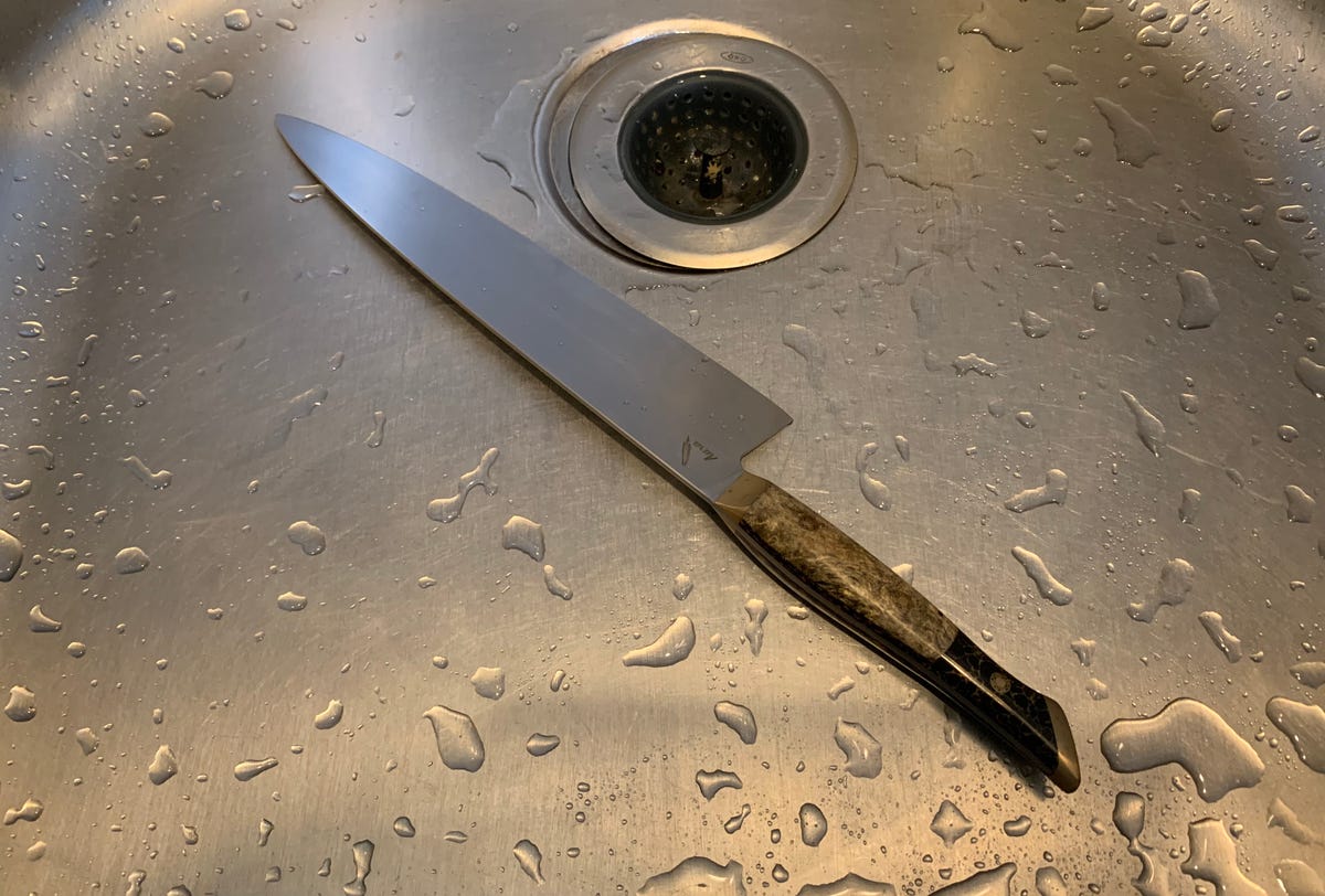knife in the sink