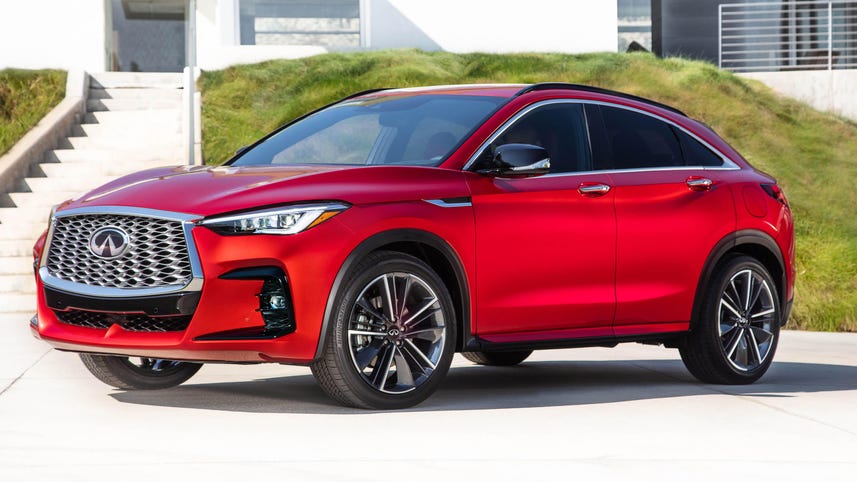 Infiniti joins the coupe-like SUV segment with 2022 QX55