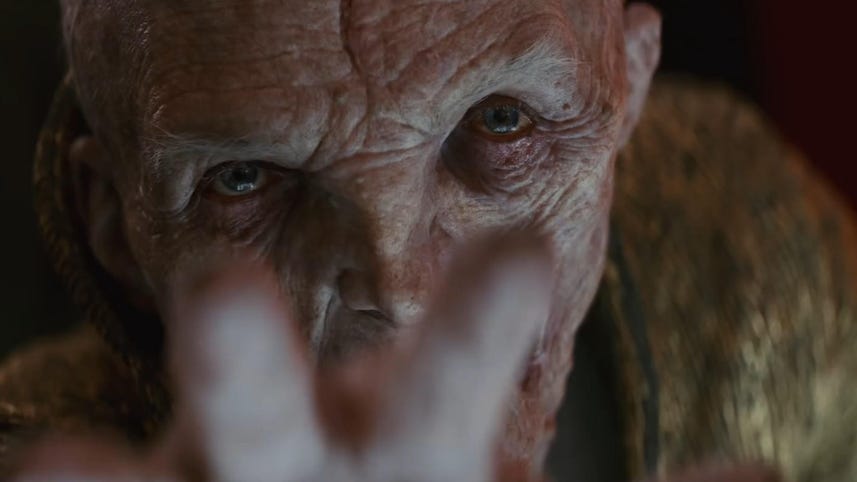 'The Last Jedi' villain Supreme Leader Snoke is a complicated guy