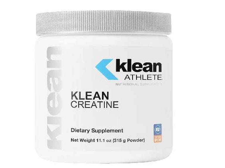 Tub of Klean Athlete creatine powder