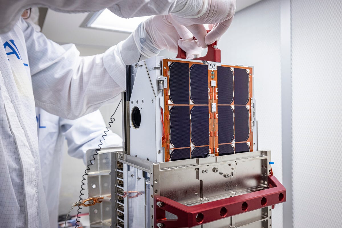 The DART spacecraft's CubeSat