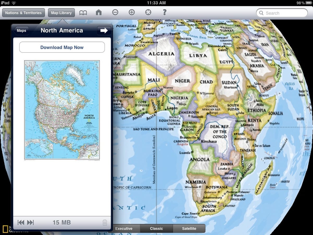 National Geographic World Atlas HD map download