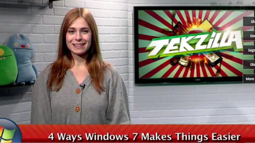 Tekzilla Daily: Four handy tricks in Windows 7's UI