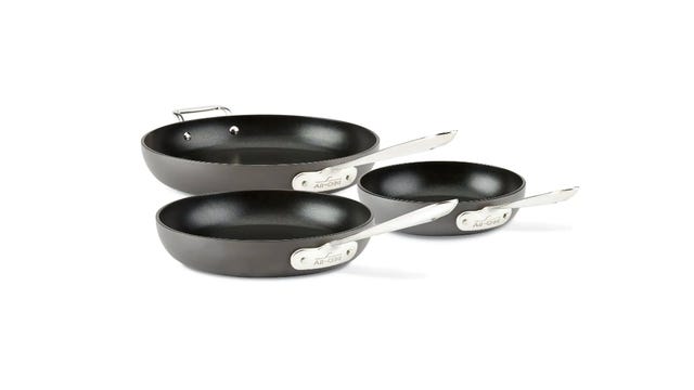 all-clad frying pan set