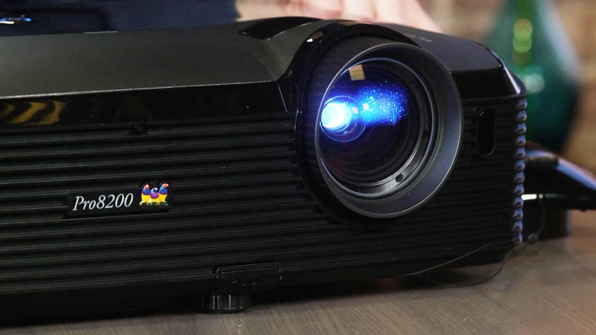 ViewSonic Pro8200 projector sunk by poor image quality