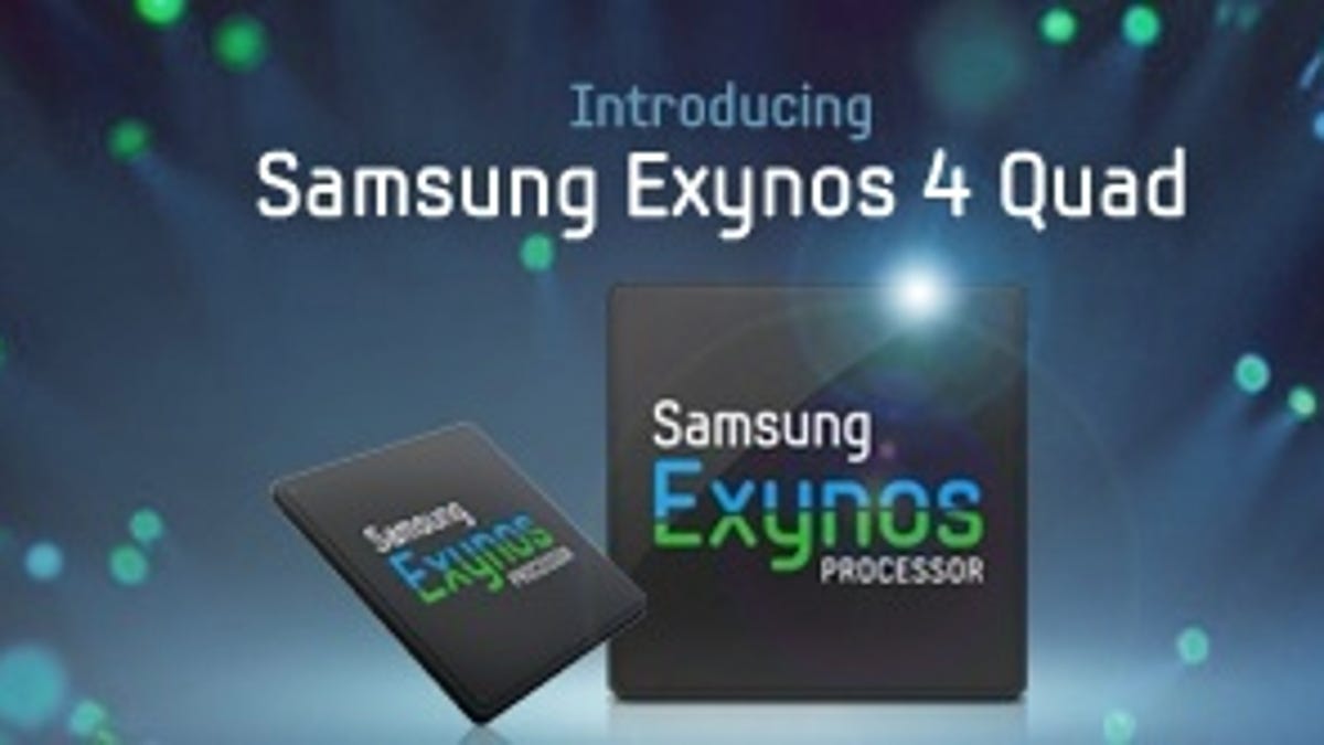 Samsung's quad-core Exynos chip is headed to a new Galaxy smartphone.
