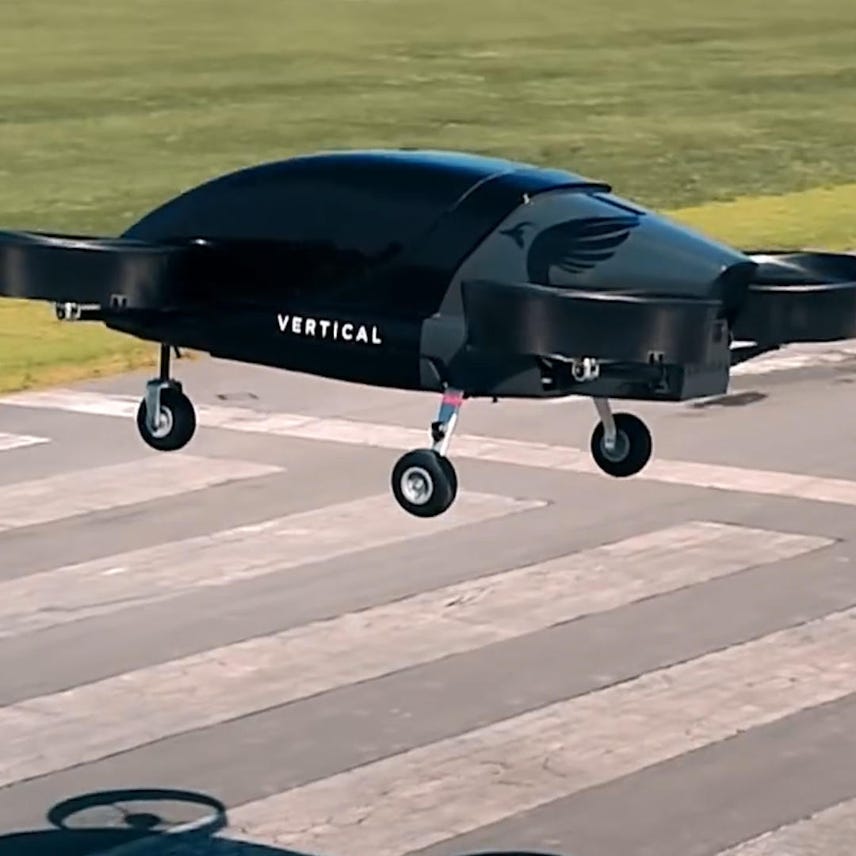 Watch this air taxi's first test flight