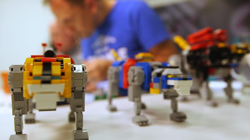 Lego's Voltron made us feel like kids again